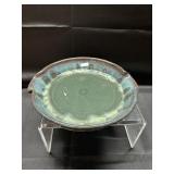 11" Lantern Hill Seagrove Pottery Quiche Plate