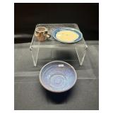 Lantern Hill Seagrove Pottery Mug,plate,bowl