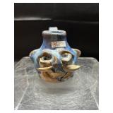 4" Lantern Hill Seagrove Pottery Face Jug