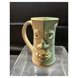 Rare Lantern Hill Seagrove Pottery Face Mug 6 3/4"