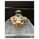 4.5" Lantern Hill Seagrove Pottery Ugly Face Jug