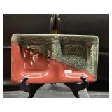 11" Lantern Hill Seagrove Pottery Divided Tray