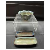 Lantern Hill Seagrove Pottery Onion Baker/Corn