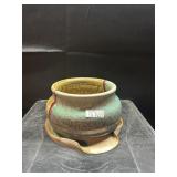 Lantern Hill Seagrove Pottery Ikebana Bowl