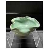 10" Lantern Hill Seagrove Pottery Scalloped Bowl