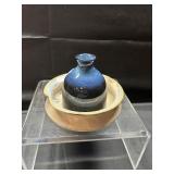 Lantern Hill Seagrove Pottery Brie/Vase Lot