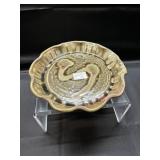 10" Lantern Hill Seagrove Pottery Scalloped Pie