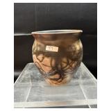 5.5" Lantern Hill Seagrove Pottery Saggar Vase