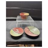 Lantern Hill Seagrove Pottery Bowl/Plate Lot
