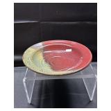 9.5" Lantern Hill Seagrove Pottery Spaghetti Bowl