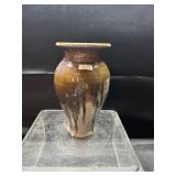 8" Flawed Lantern Hill Seagrove Pottery Vase