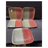 9 3/4" Lantern Hill Seagrove Pottery Dinner Plates