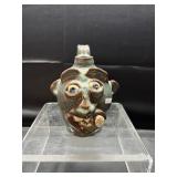 7.5" Lantern Hill Seagrove Pottery Ugly Face Jug