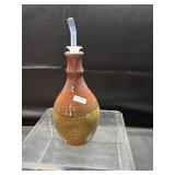 Lantern Hill Seagrove Pottery Oil Decanter