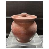 6.5" Lantern Hill Seagrove Pottery Canister