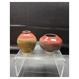 Lantern Hill Seagrove Pottery Vases