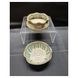 Lantern Hill Seagrove Pottery Brie/Casserole Lot