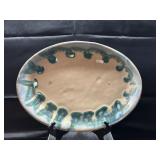 14" Lantern Hill Seagrove Pottery Platter