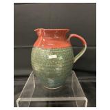 9" Lantern Hill Seagrove NC Pottery Pitcher