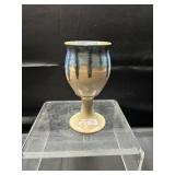 7.5" Lantern Hill Seagrove Pottery Chalis