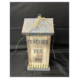Wooden Birdhouse Feather Bed Inn
