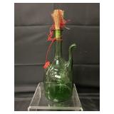 1960s Italian Hand Blown Demijohn Decanter