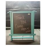 Double Sided Chalkboard Sign 17" Tall