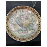 Large Chinoiserie Decorative Plate