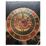 Vtg Japanese Parasol w/dragon bamboo & paper
