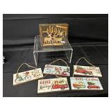 Wooden Christmas Decor-Signs, figures