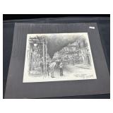 Don Davey Bourbon Street New Orleans Pencil Draw
