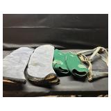Horse Accessories Lot-Leg Warmers, halter