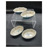 Love and Daisies Au Gratin Dishes