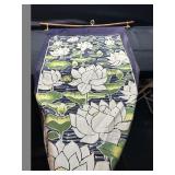 Water Lotus Tapestry on Bamboo Hanger 40x22