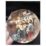 Norman Rockwell Plate-The Toy Maker