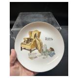 Norman Rockwell Plate-Sleep Tight