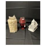 Candle, Ceramic Christmas House, Candle Light