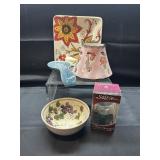 Box Lot-Yankee Candle Topper, Pottery, Kitchen
