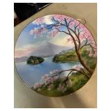 Lilly China Hand Painted Plate