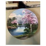 Lilly China Hand Painted Plate