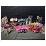 New-Halloween Masks, Accessories-12 Pc Lot