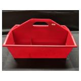 Red Horse Tack Bucket with handle