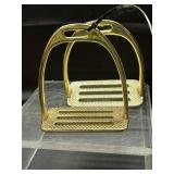 Brass English Riding Stirrups