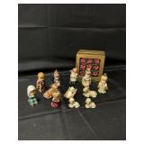 Vintage Christmas Nativity with Decorative Box