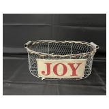 Joy Metal Mesh Basket w/handles