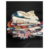 LINEN LOT-RUNNERS/TABLE CLOTHS MOST NEW