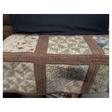 VINTAGE HANDMADE PATCHWORK QUILT