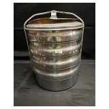 VTG BUCKEYE ALUMINUM 5 TIER LUNCH/PIE CARRIER