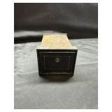 ANTIQUE BANK DEPOSIT BOX