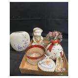 HOME DECOR-RUBY FLASH GLASS BOWL/VASES AND MORE